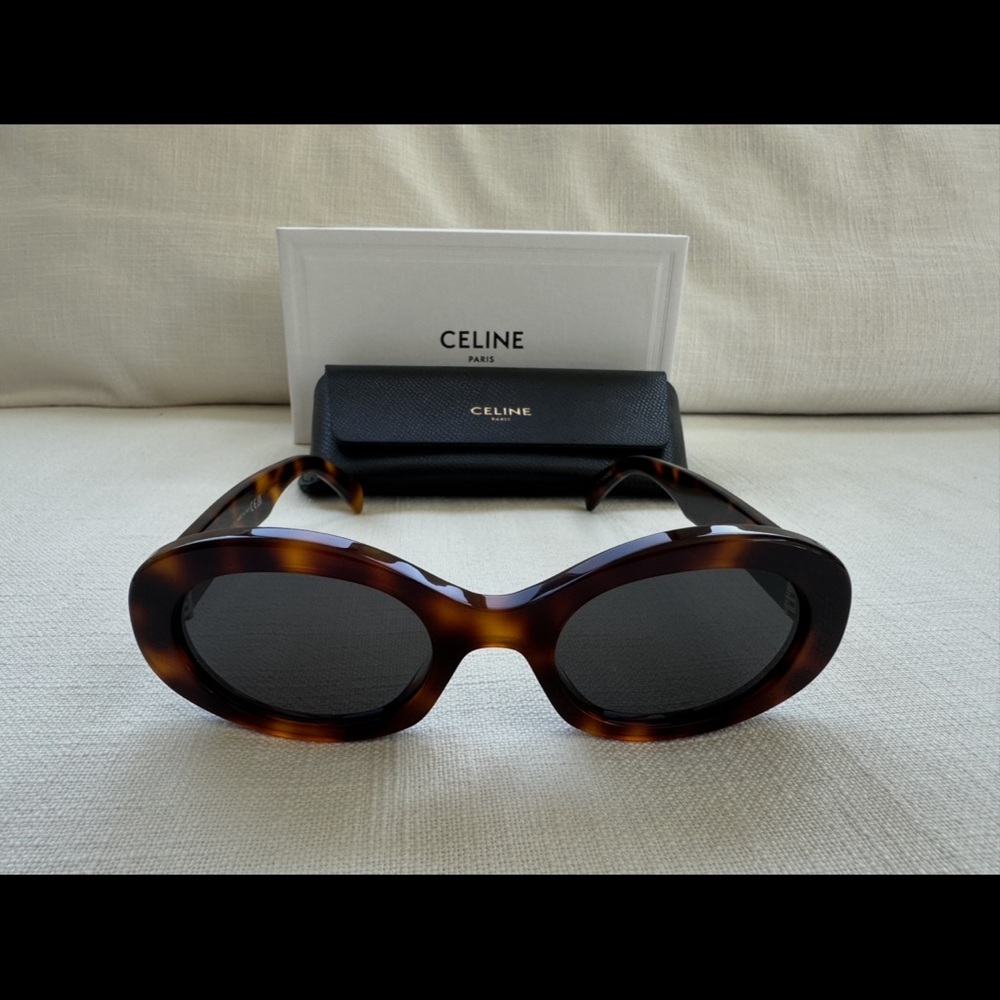 Celine Brown Tortoise Sunglasses
